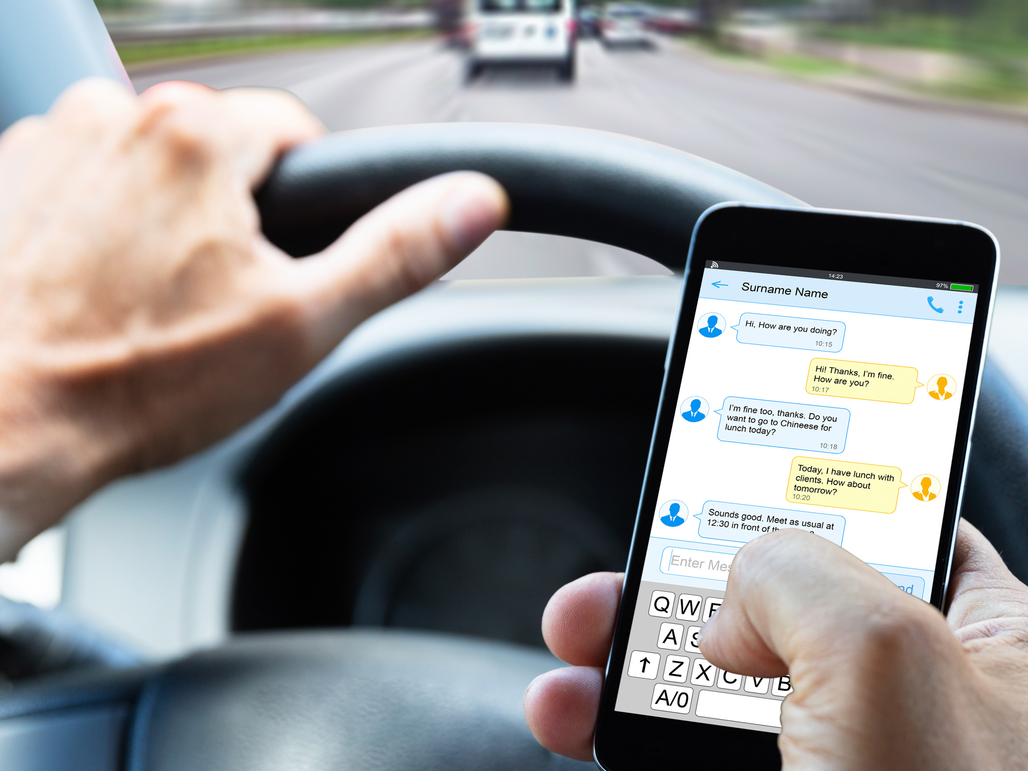 Shocking Number Of Drivers Admit To Using Phone While Driving